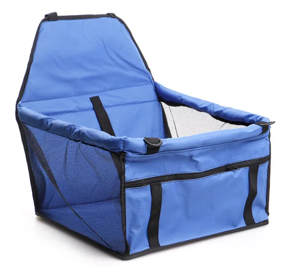blue 40x30x25cm Собак Pet Carrier Pad Водонепроницаемый собака сиденье сумка Корзина товары для животных безопасно выполнять домик для кошки сумка для щенков Собака Автокресло - Цвет: blue 40x30x25cm