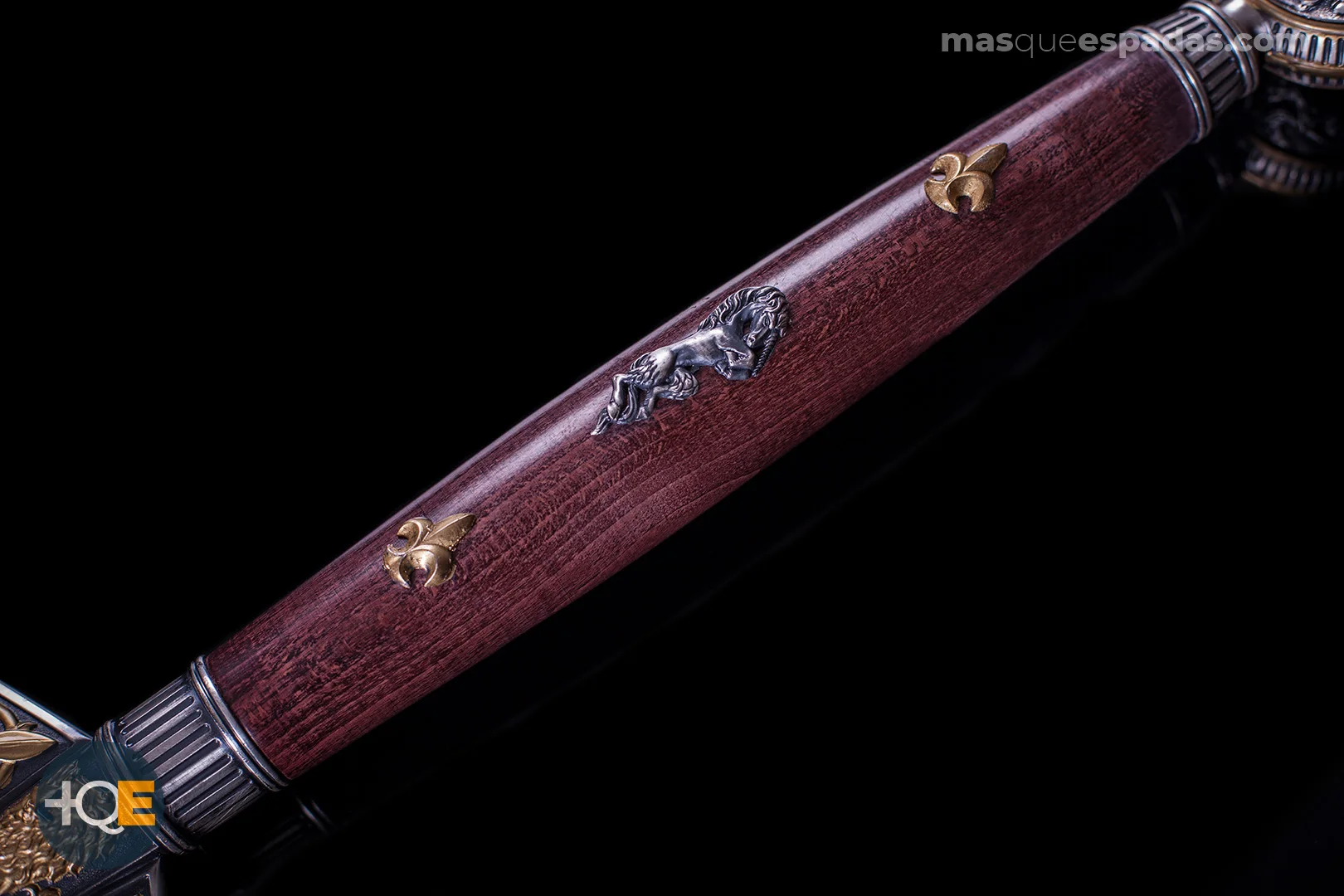 Mandouble Claymore серебро украшенное золотом|Игровые мечи| |