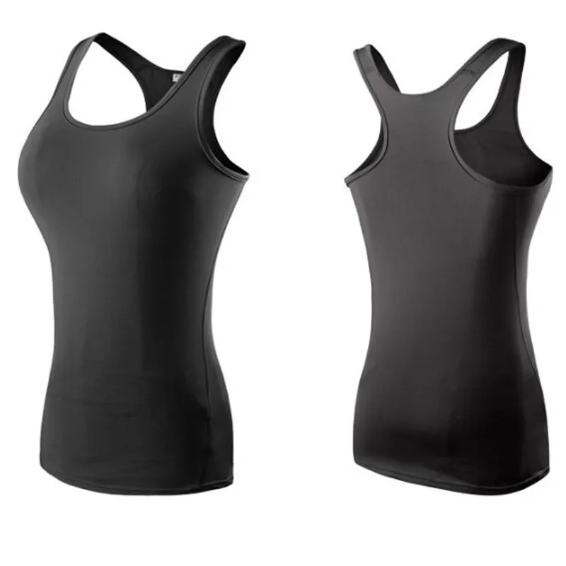 

New Women's Sports Vest Professional Quick-drying Fitness Tank Top Active Workout Yoga Clothes T-shirt Running Gym Jogging Vest