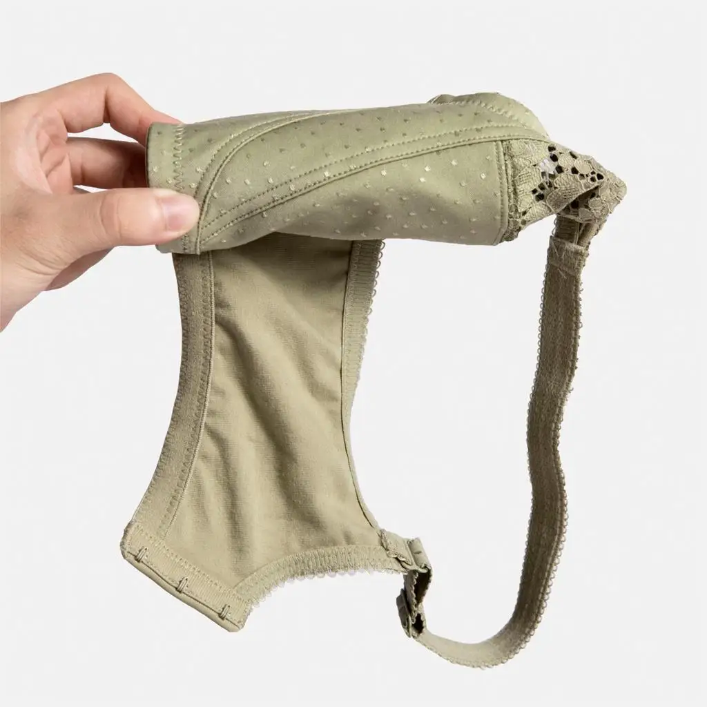 

Women's Full Coverage Lace Wireless Non-padded Cotton Bras