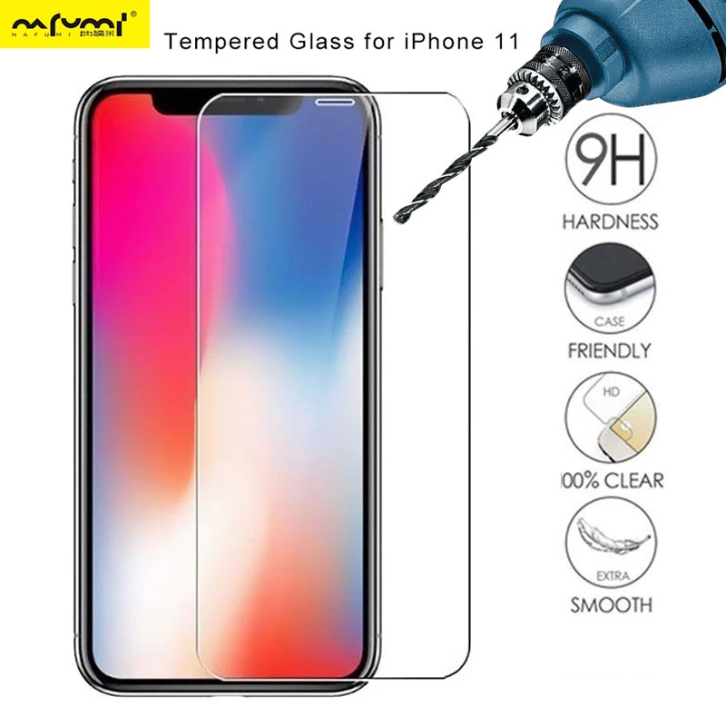 Закаленное стекло для iPhone 7 8 6 6S Plus 5 4 11 Pro HD защитная пленка экрана XS Max X XR 9H твердая