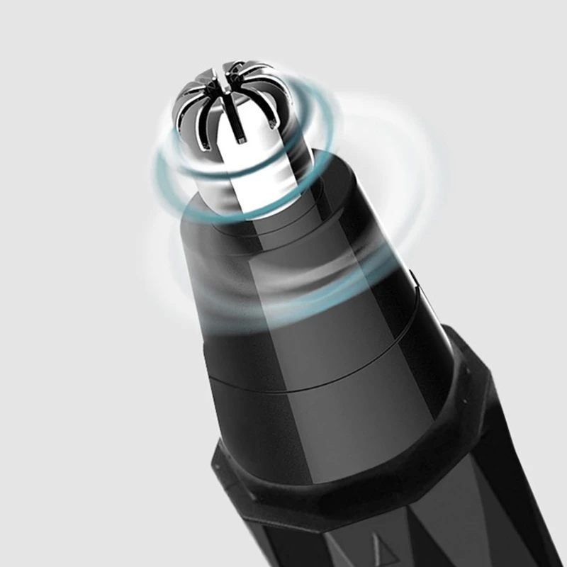 Электрический триммер для ушей и носа 2 в 1 Мужская бритва перезаряжаемый