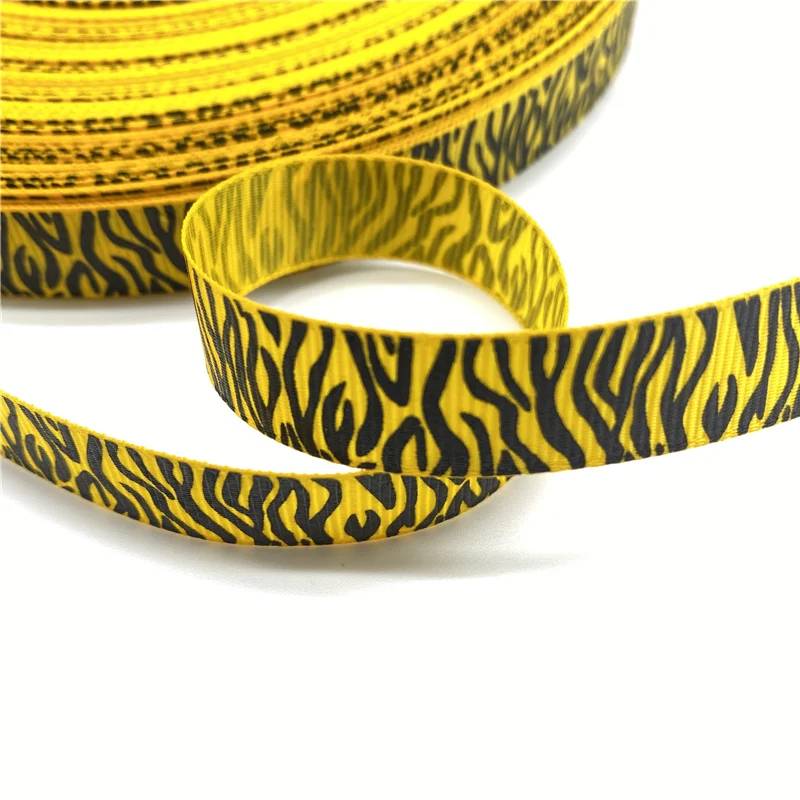 5 ярдов 15 мм корсажная лента с леопардовым узором для рождественского свадебного