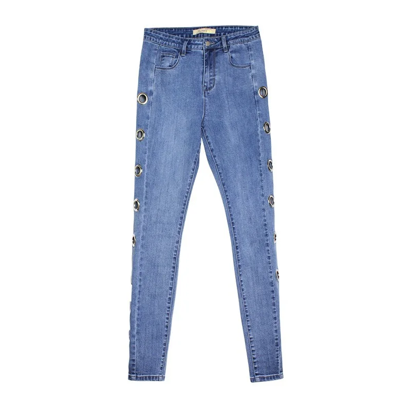 

Women's Jeans 2021 Spring and Autumn Fashion Slim Jeans Small Feet Jeans Women