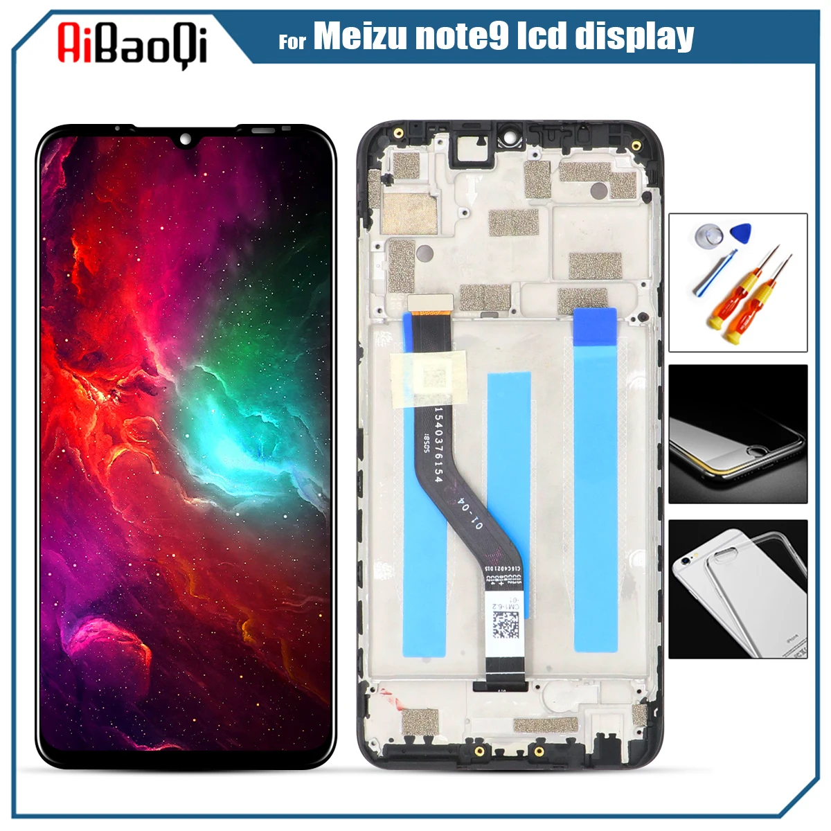 Оригинальный Для Meizu note 9 сенсорный Экран планшета + для ЖК дисплей Дисплей 6 2
