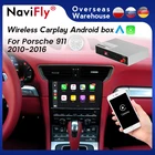 Navifly беспроводной CarPlay для Porsche 911 2010-2016 PCM 3,1 с Android Авто Mirror Link автомобильный воспроизведение функций Автомобильный мультимедийный