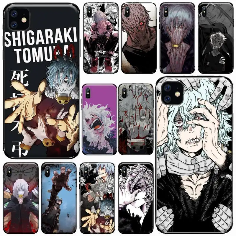 

Tomura Shigaraki Decay My Hero Academia Phone Case For iphone 12 11 13 7 8 6 s plus x xs xr pro max mini