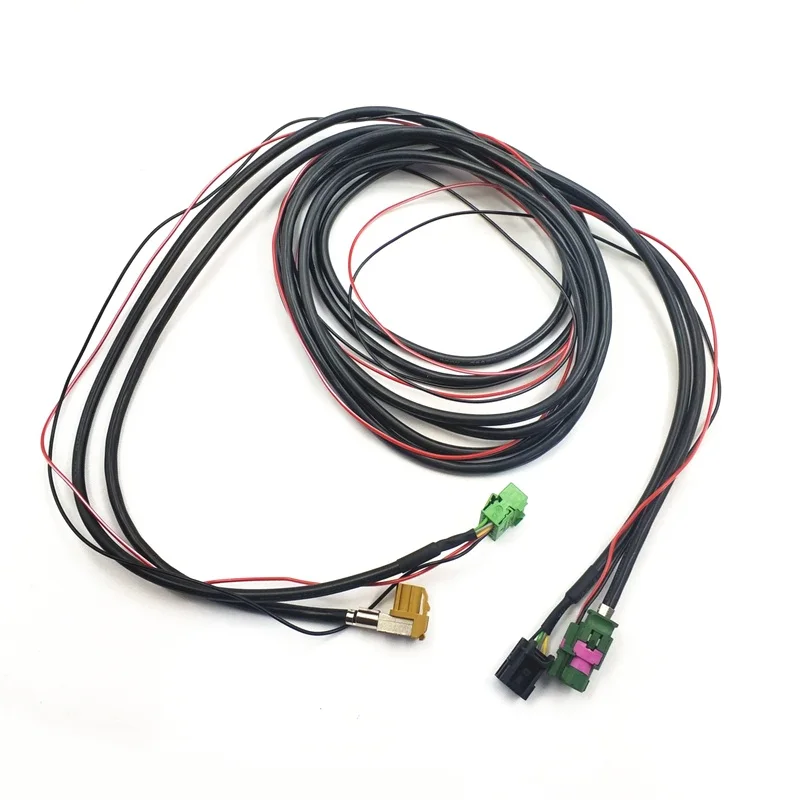 READXT Автомобильный USB вспомогательный переключатель MDI AMI CarPlay адаптер гнездо разъема Соединительный кабель провода разъем для гольфа 7 MK7 5G0 035 222