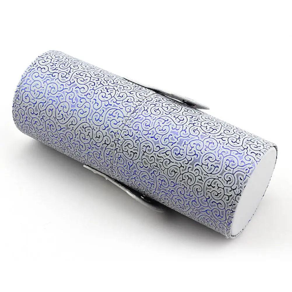 Кожаная Косметическая кисть для путешествий подставка ручек хранения пустой