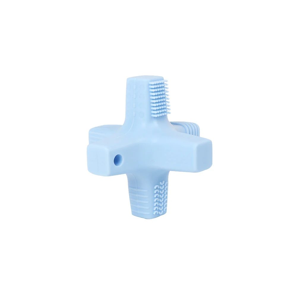 wooden TOY 1PC Baby Training Toothbrus Teething toy - Цвет: yyy981-03