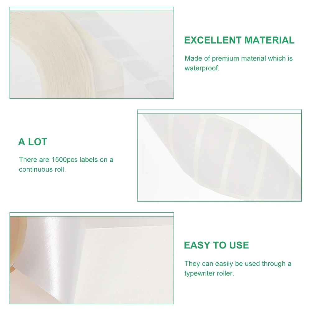 

1 Roll of 3000Pcs Test Tube Labels Self Adhesive Stickers Barcode Printing Paper