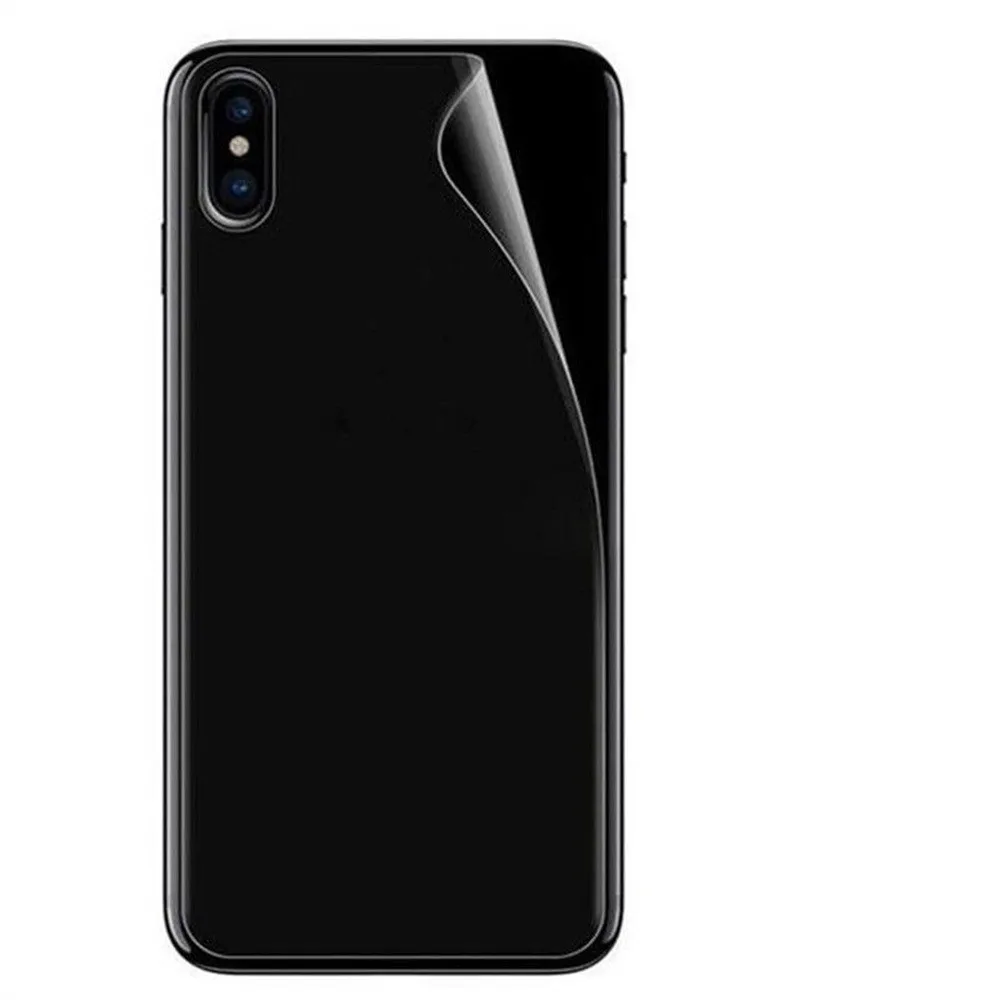 3 в 1 пленки для iPhone XR/XS Max передняя + задняя объектив камеры Гидрогелевая HD