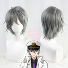 Короткие термостойкие синтетические волосы для косплея махояку Оуэна из аниме обещание волшебника, для Хэллоуина, карнавала вечерние + шапочка для парика