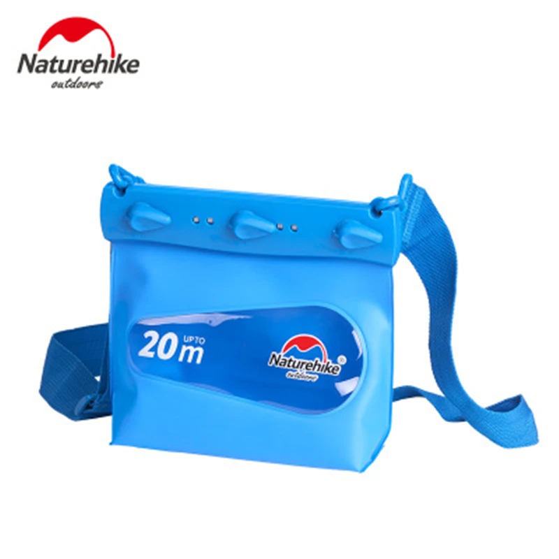 

Naturehike Waterproof Bag Phone Pouch Sealed Multi-functional Swimming Storage Bag Outdoor Beach Drifting Diving NH17F001-M