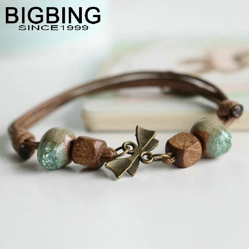 Ювелирные изделия C150 BIGBING модные керамические бусины ручной работы браслет с
