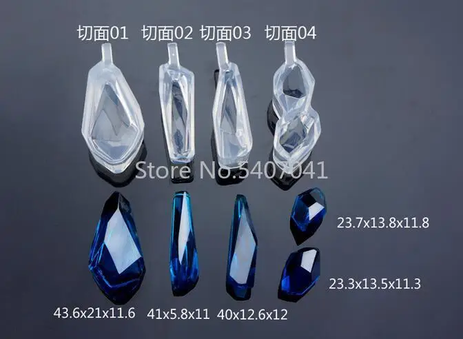 Popular1PC нестандартный кулон украшение жидкий силикон УФ-смола форма для