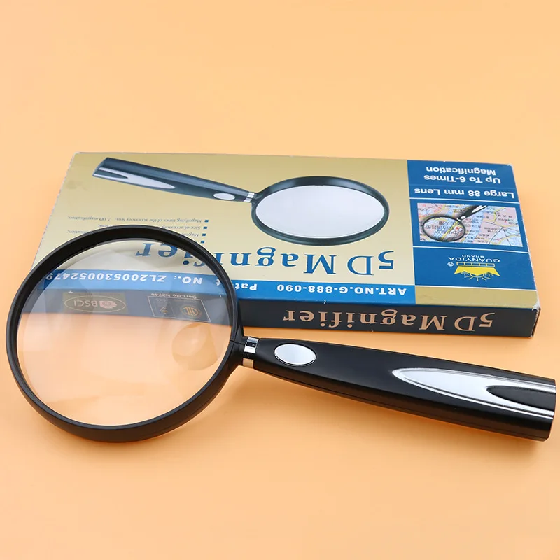 Optical K9 Old Man Reading Magnifying Glass Handheld High-end Gift | Инструменты
