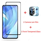 Закаленное стекло для Xiaomi Mi 11 Lite, 10T Pro Lite, 5G, 2 шт.