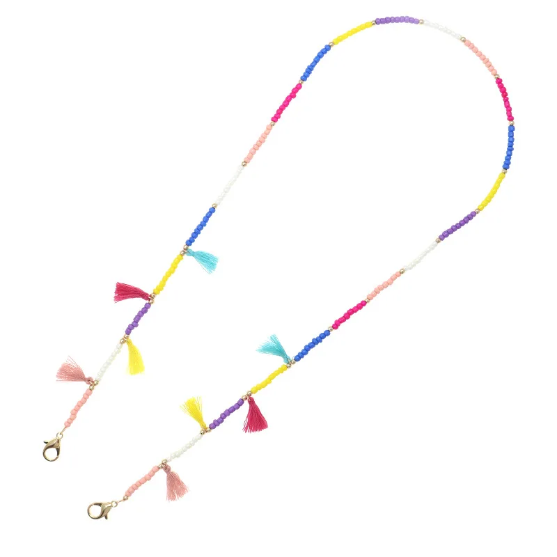 Регулируемый шнурок для защиты от потери цветной цепочки очков цепочка ожерелья
