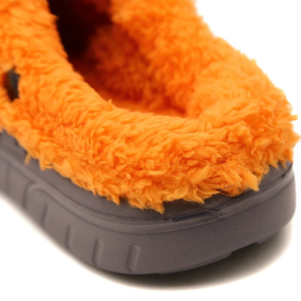 

Winter Slippers Men Plush Warm Shoes Men Slippers Light Comfortable Nest Indoor Fur Home Slippers Unisex Couple Slippers Female