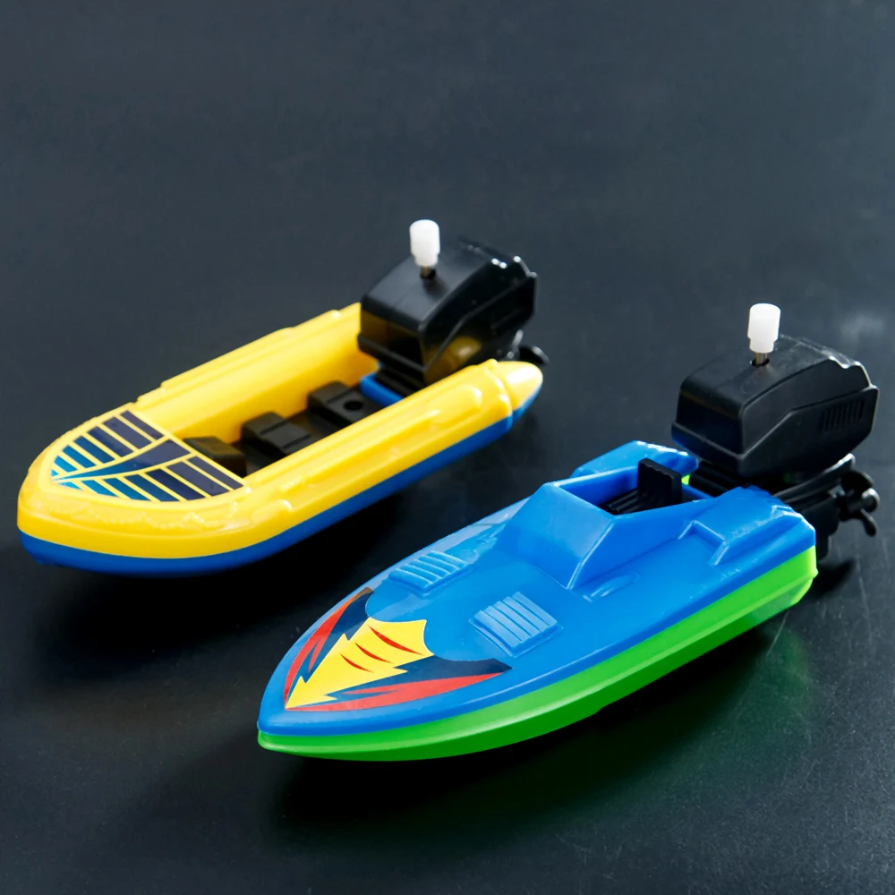 Скоростной игрушечный корабль Заводной поплавок детские игрушки Классические