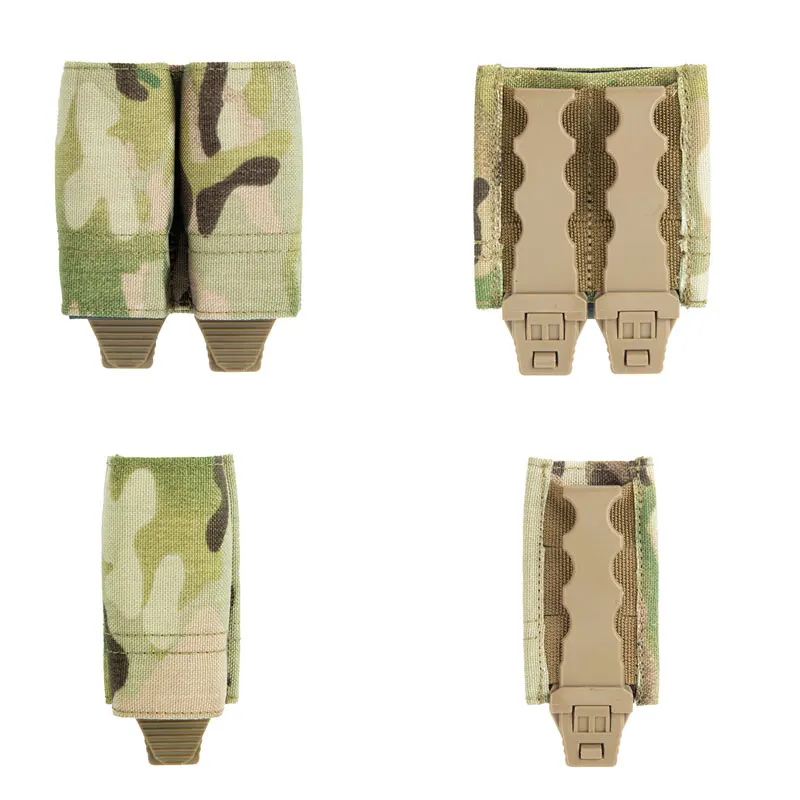 

Tactical 9mm Ammo Magazine Pouch Multicam Molle Single Double Plate Clip Bag Military Airsoft Gear Toolkit Holder Pocket