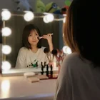 Светодиодный светильник для макияжа с usb, трехцветный светильник, голливудское зеркальное передсветильник для живой студии светильник для зеркала для макияжа