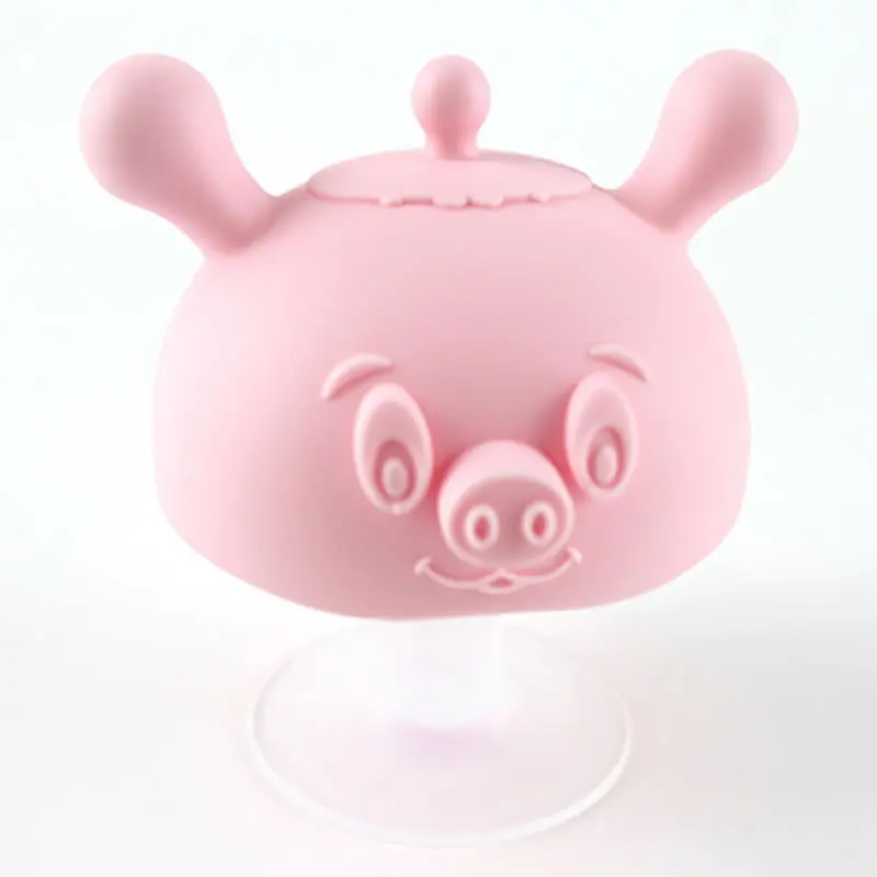 

Maternal Infant Products Newborn baby teeth Pacifier Liquid Silicone Teether Mushroom Soothing Teether Cartoon Pig Bite Music