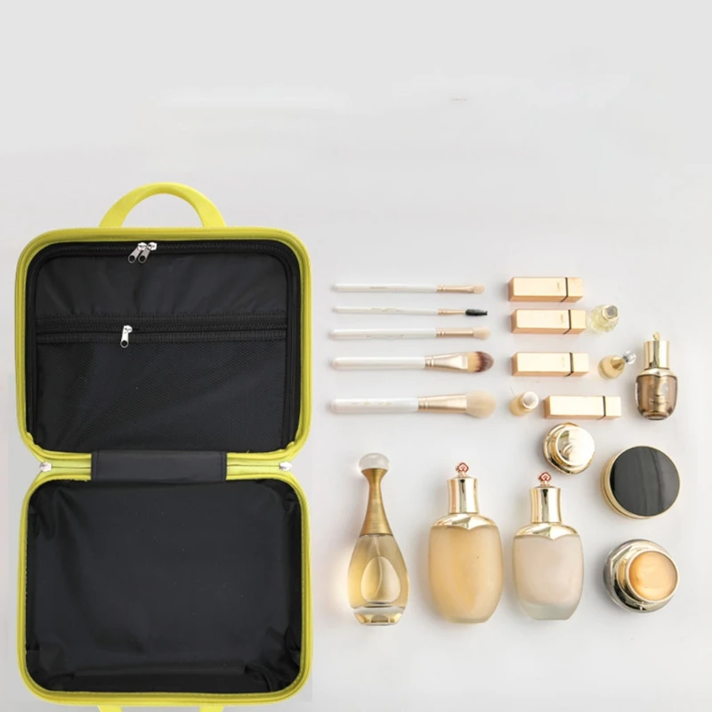 

Mini Travel Hand Luggage Cosmetic Case Small Carrying Pouch Suitcase for Makeup X5XA