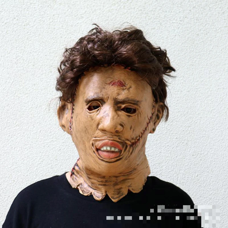 Маскарадная маска на Хэллоуин игрушки нож человек Техасская бензопила для