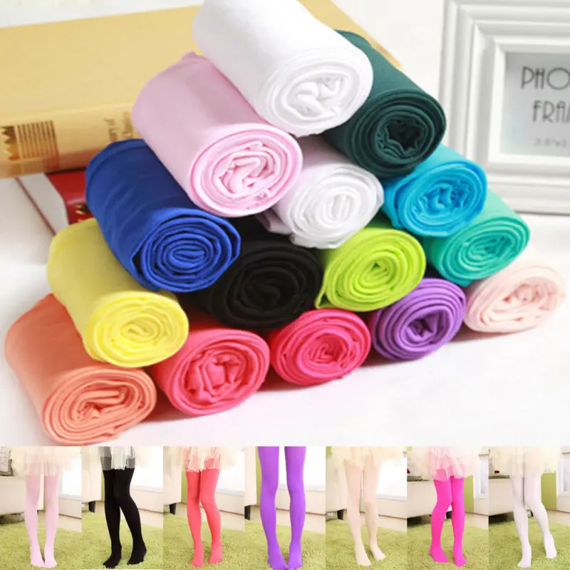 Pudcoco 2020 Brand New Baby Girl Kids Sweet Hosiery Pantyhose Ballet Dance Stocking Footed Tights |