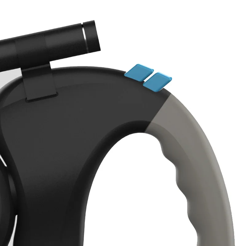 

Hot Selling Automatic Retractable Pet Leash Dog Double Sides Leash Rope with LED Light