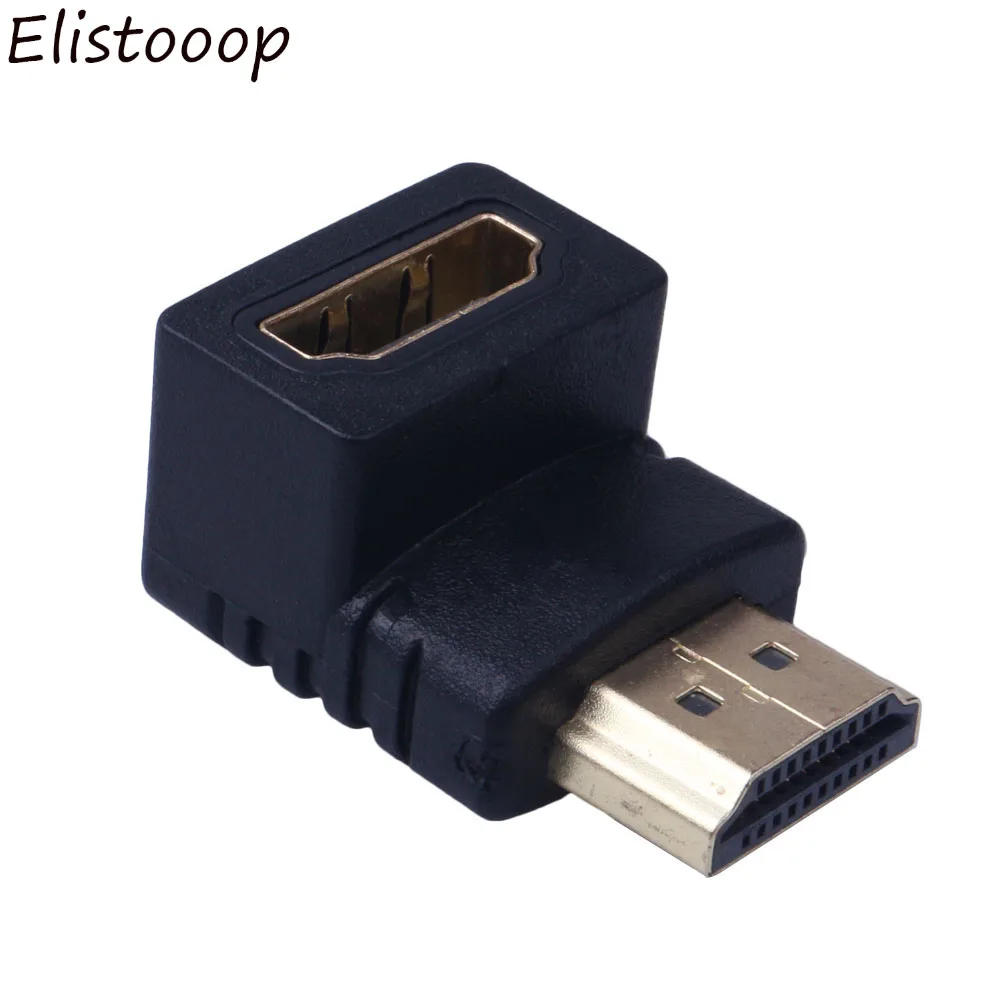 Кабель-адаптер HDMI в конвертер Папа-мама угол 90 градусов для 1080P умный HDTV Xbox 360
