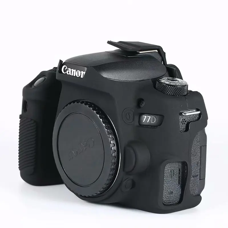 Силиконовый чехол для камеры Canon 200D II 5D4 5dmark IV 1300D 77D 80D 7D2 5D3 5DS 5DR 700D 650D 6D2 6D 800D |