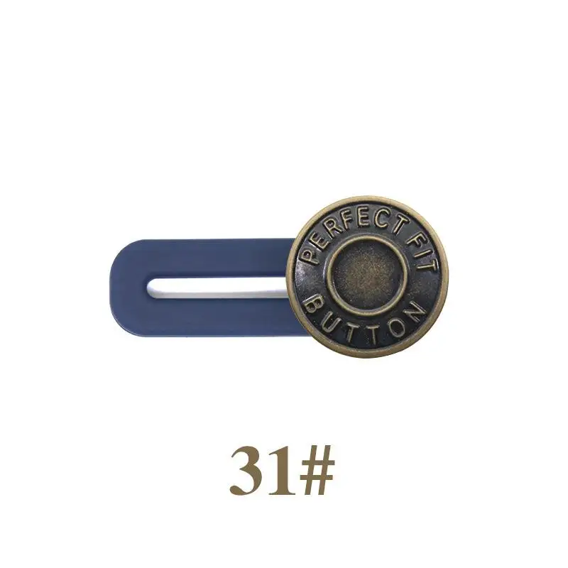 2 шт. волшебный металлический удлинитель пуговиц для брюк джинсов свободное