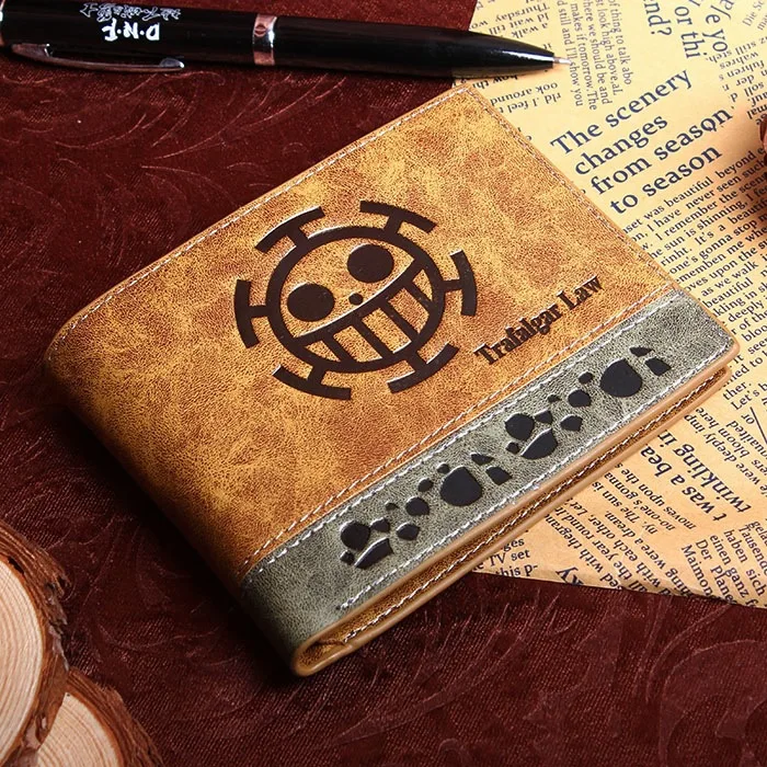 10 шт./лот Аниме One Piece/Monkey D. Luffy мультфильм короткий кошелек для подростков