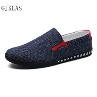 spring new sneakers men linen canvas shoes fashion trend men casual shoes comfortable espadrilles classic running shoes for male