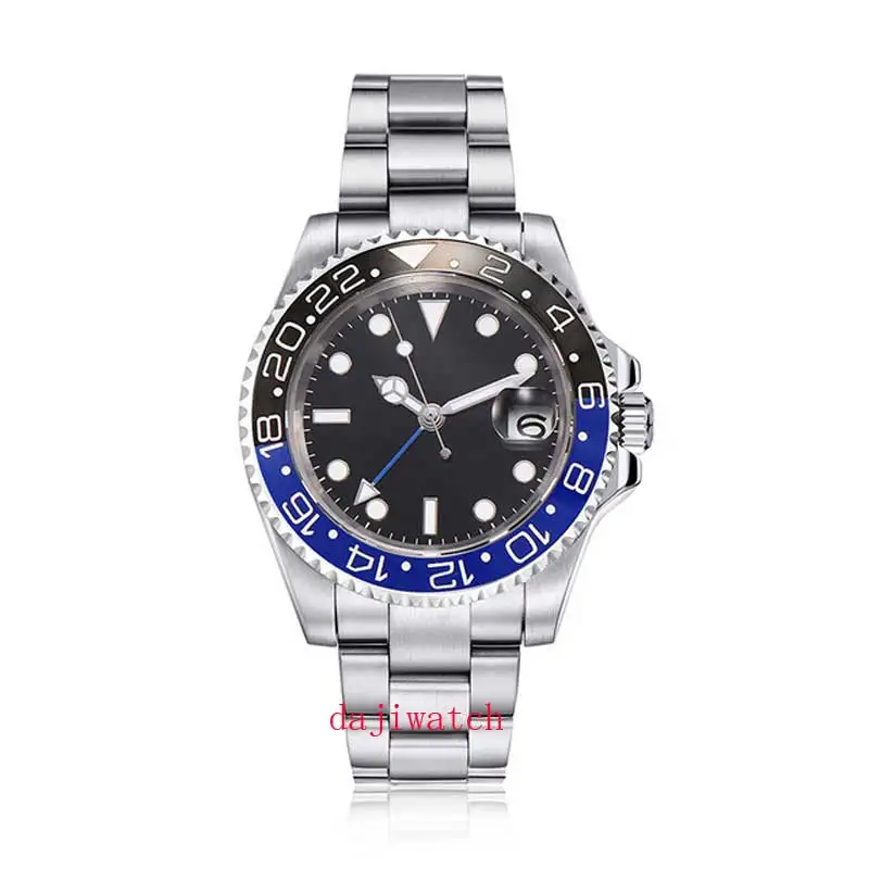 Parnis 40mm Mechanical Watches GMT Sapphire Crystal Man Watch 2018 Diver Automatic relogio masculino Role Luxury | Наручные часы