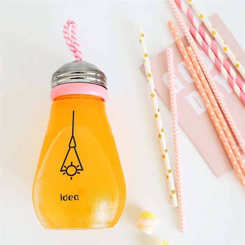 Милая забавная бутылка для воды с крышкой креативная кавайная велосипедная