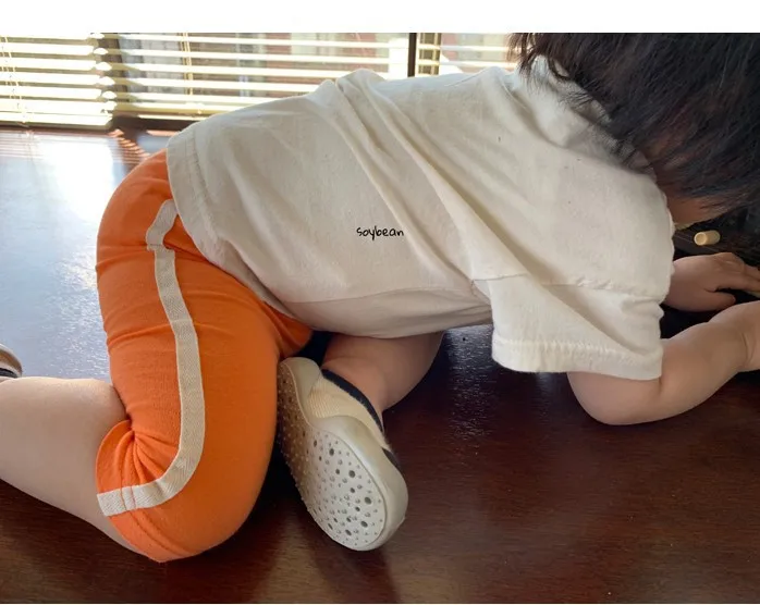 Южная Корея Стиль Знаменитостей младенцев Чистый хлопок короткие леггинсы для