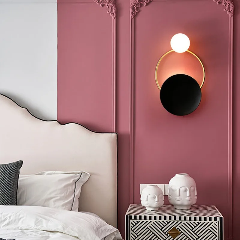 

Nordic Apply Led Wall Light Mirror Lamp on The Apply Wall Stickers Design Dressing Table Bedside Bathroom Lighting Home Indoor