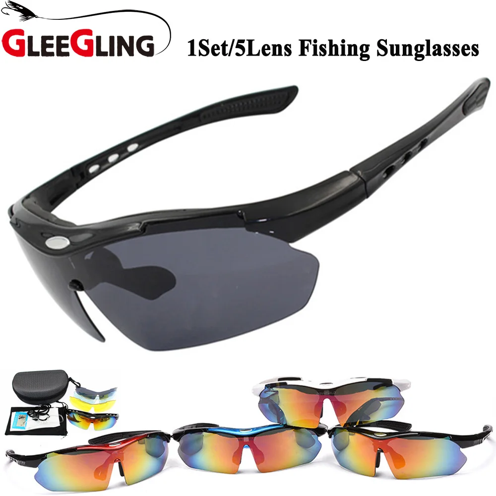 Солнцезащитные очки GLEEGLING для рыбалки и вождения походов бега путешествий