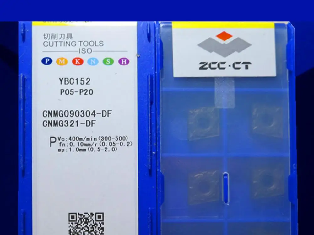 

CNMG090304-DF YBC152 caribde inserts 10PCS