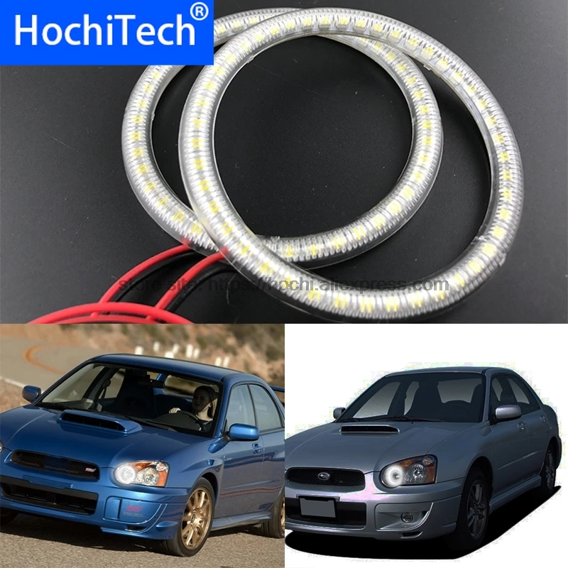 HochiTech ультра яркий SMD белый светодиодный ангельские глазки 2000LM 12V halo ring kit дневной