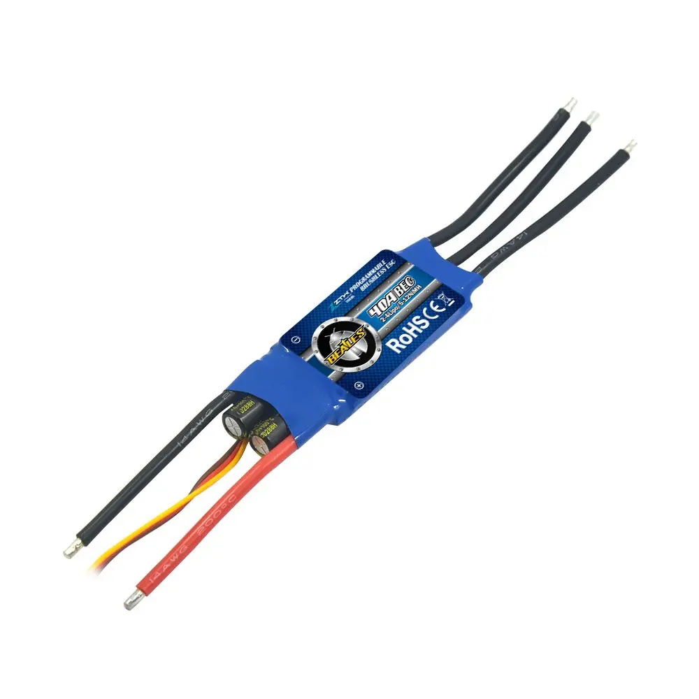 Программируемый бесщеточный ESC ZTW BEATLES 20A 30A 40A 50A 60A 70A 80A | Игрушки и хобби