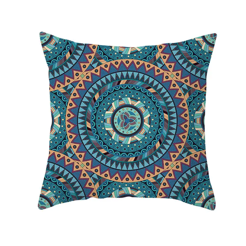 

Mandala printing throw pillow polyester polyester throw pillow 45 * 45cm home decoration accessories Mandala cushion
