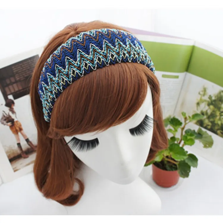 Женские цветочные обручи ручной работы корейские аксессуары для волос с