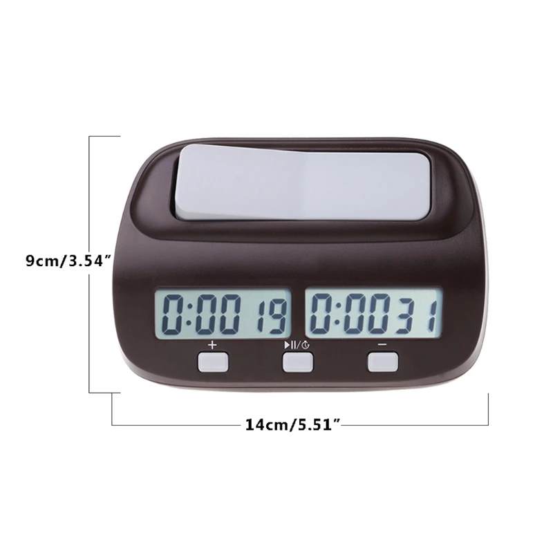 

Digital Professional Chess Clock Count Up Down Timer Electronic Chess Clock Competition Board Game Chess Watch