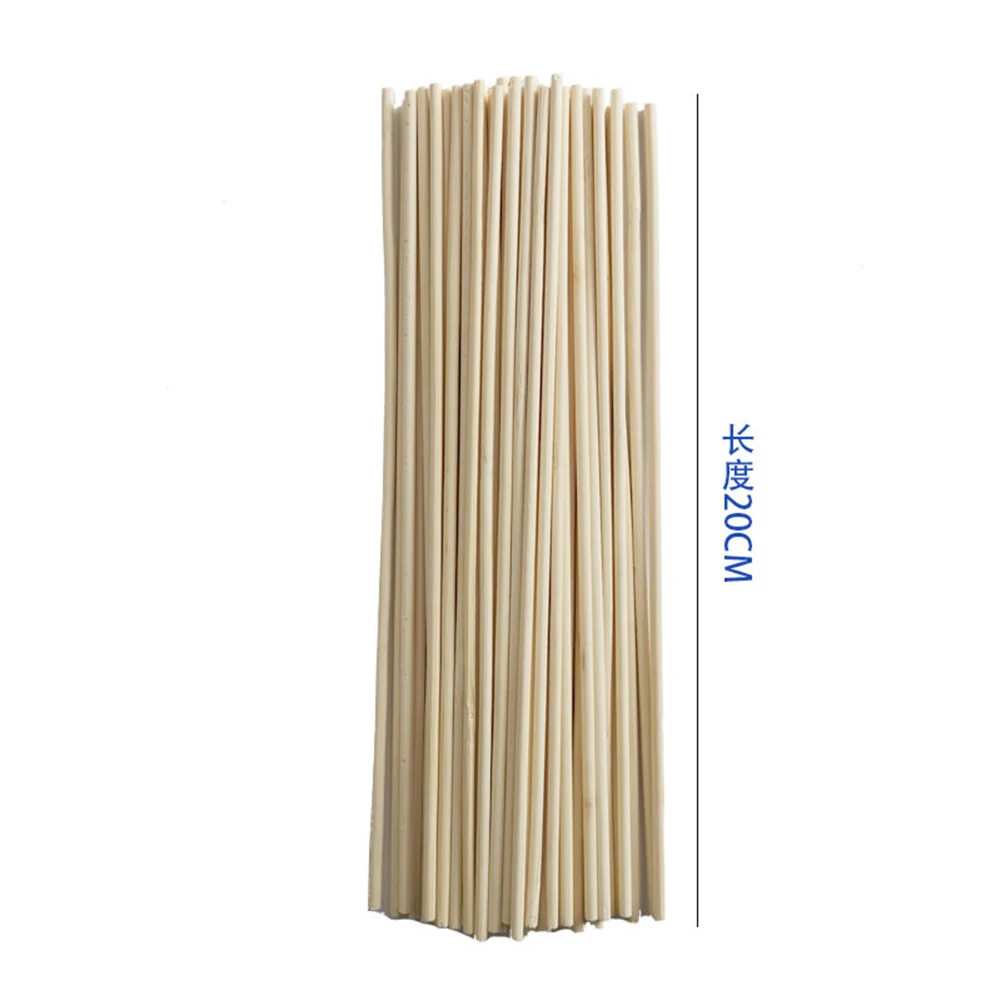 50Pcs Bamboo Plant Grow Support Sticks Garden Potted Flower Canes Rod Tools Plants Stick Cane | Дом и сад
