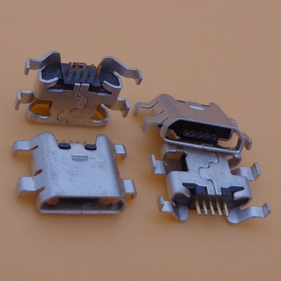 2pcs Micro Mini USB Connector Female Jack Socket Port For ZTE Zfive 2 Z837VL TracFone tbsz | Обустройство дома